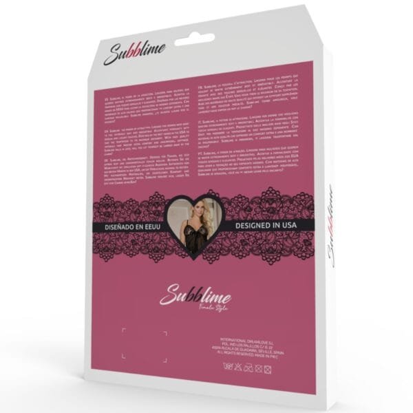 Corset diseño floral - Imagen 5
