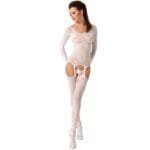 bs055 bodystocking blanco talla unica