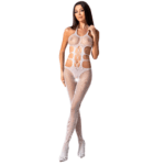bs084 bodystocking blanco talla unica