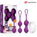 Rewolution rewobeads bolas vibradoras control remoto con tecnologia watchme