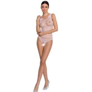 Bs086 bodystocking blanco talla unica