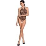 Bs087 bodystocking negro talla unica