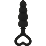 PLUG ANAL SILICONA CON ANILLA DE CORAZON