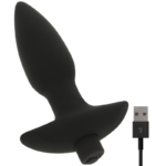 PLUG ANAL RECARGABLE CON VIBRACION - 10 MODOS