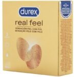 Durex real feel preservativos 3 uds