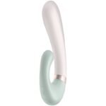 Satisfyer heat wave vibrador app - blanco