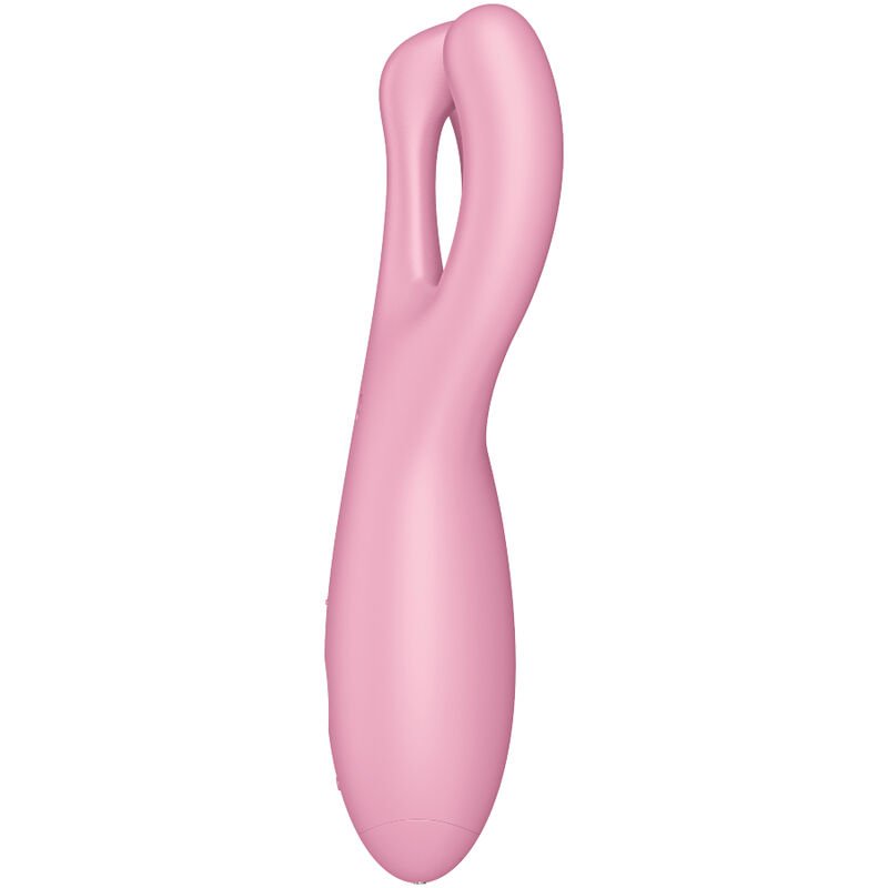 Satisfyer threesome 4 vibrador app - rosa - Imagen 3