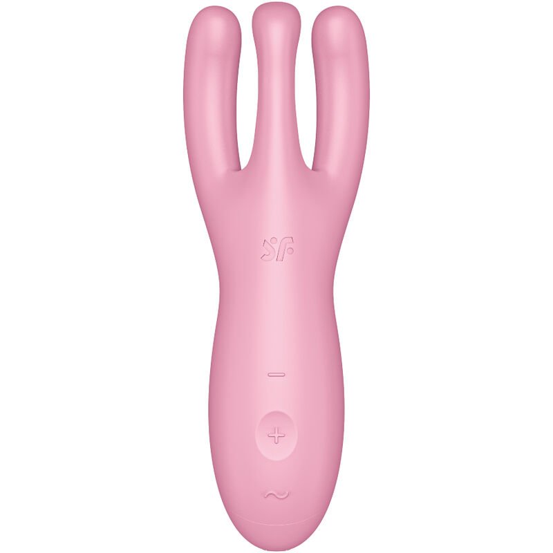 Satisfyer threesome 4 vibrador app - rosa - Imagen 2