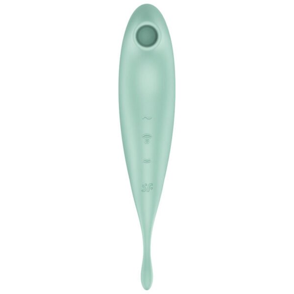 Satisfyer twirling pro+ estimulador y vibrador app - verde - Imagen 2