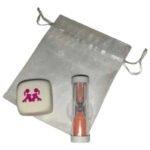 Diablo picante - dado kamasutra de posturas para chicas con reloj de arena