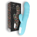 Mia eiffel vibrador rotador azul turquesa