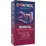 Control 2 in 1 dots & lines + lubricante 6 unidades