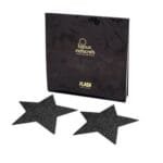 Pezoneras flash estrella negra