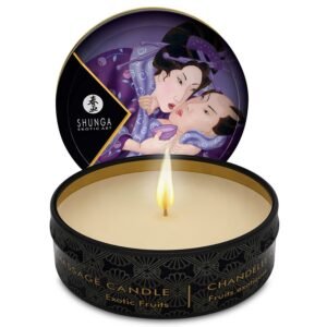 Shunga mini caress by candelight vela masaje frutas exoticas 30ml
