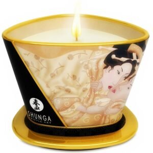Shunga mini caress by candelight vela masaje vainilla 170ml