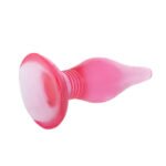 Plug anal tacto suave lila 14.2 cm
