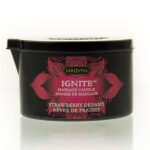 Kamasutra vela de masaje sueños de fresa 170 gr