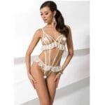 Leila teddy beige talla