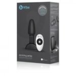 B-vibe rimming control remoto anal plug  petite  negro
