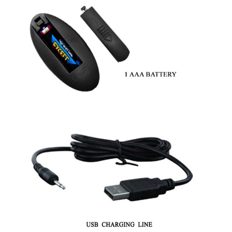 Pretty love bottom - plug con vibracion y rotacion - Imagen 7