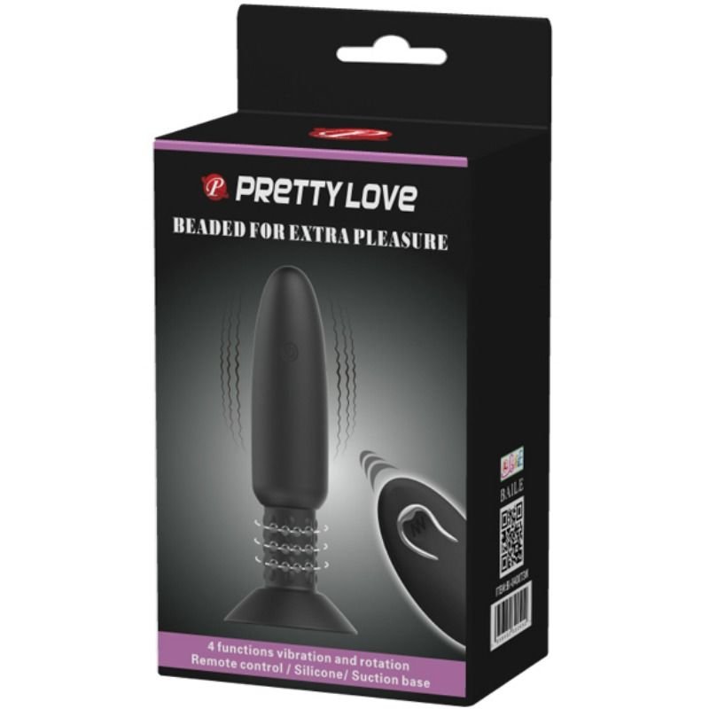 Pretty love bottom - plug con vibracion y rotacion - Imagen 9