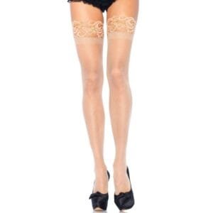 Leg avenue medias  lycra antideslizante