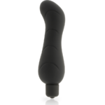 G-spot vibrador silicona negro