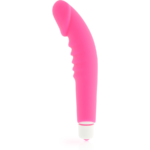 Realistic  pleasure vibrador silicona rosa