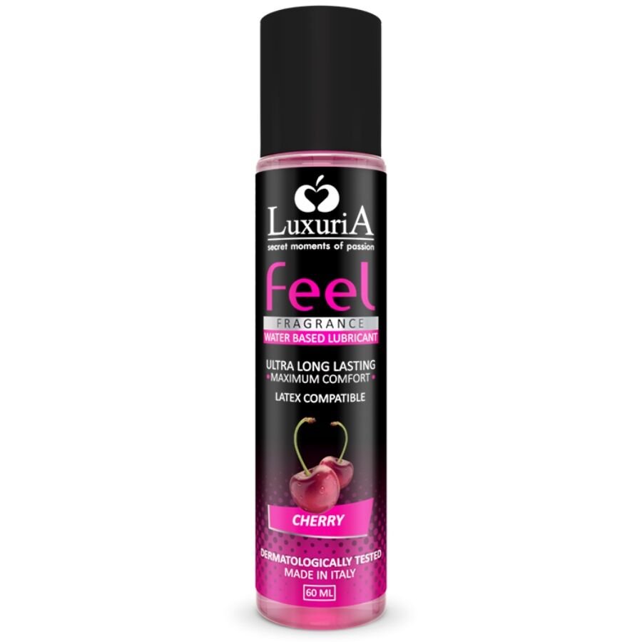 Luxuria feel lubricante base agua cereza 60 ml