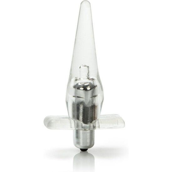 Calex plug  mini vibro tease vibrador transparente