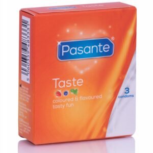Pasante preservativos sabores