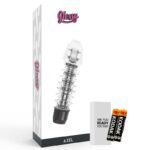 Glossy axel vibrador negro