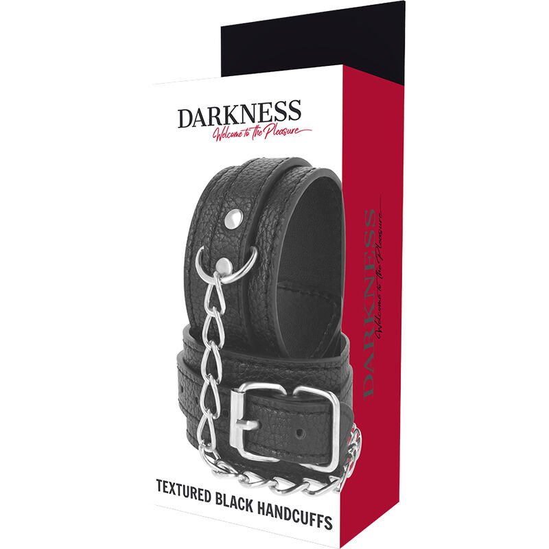 Darkness esposas leather negro - Imagen 2