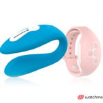 Wearwatch vibrador dual technology watchme añil / rosa