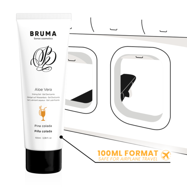 Gel deslizante con aloe vera sabor a piña colada 100 ml - Imagen 3
