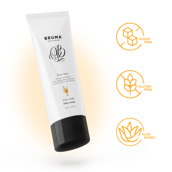 Gel deslizante con aloe vera sabor a piña colada 100 ml - Imagen 2