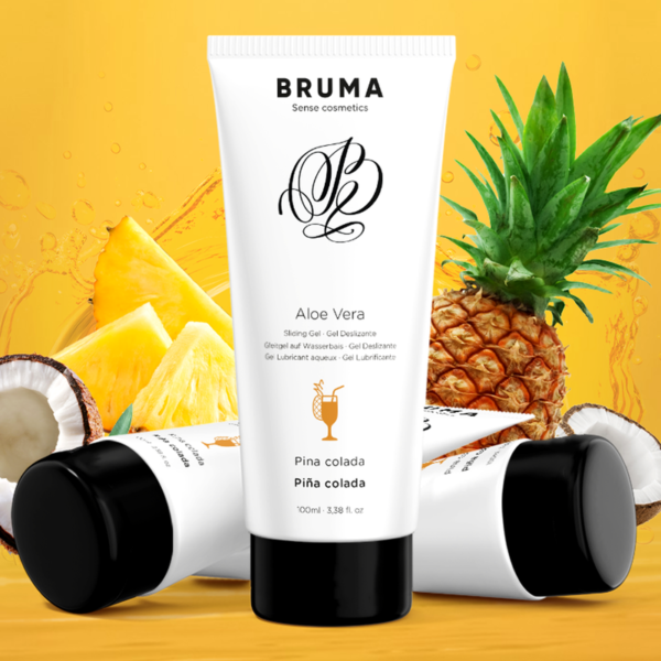 Gel deslizante con aloe vera sabor a piña colada 100 ml - Imagen 5