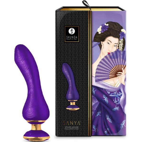 Sanya masajeador intimo violeta - Imagen 3