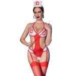 Cr 4631 Body enfermera crotchless