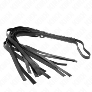 Látigo simple negro 45 cm