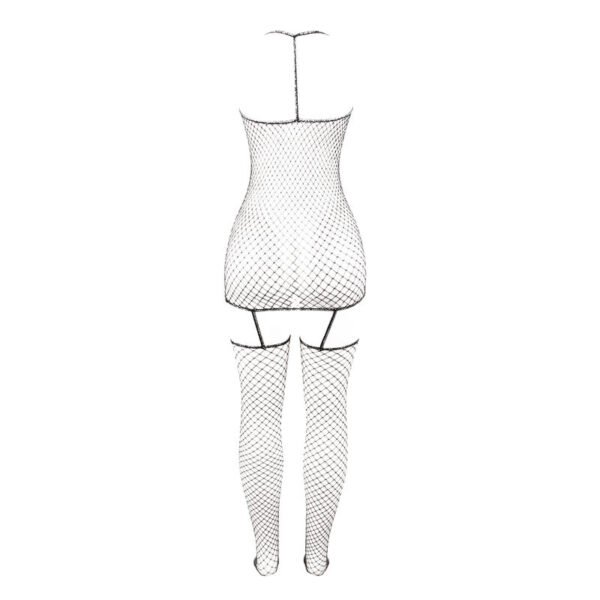 951955 Bodystocking de rejilla brillante talla única - Imagen 6