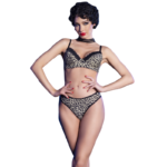 cr 4727 bikini 2 piezas leopardo