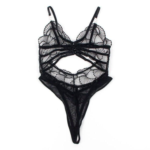 955212 Body transparente con encaje hueco - Imagen 6