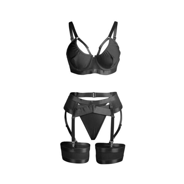 955236 Set sujetador con liguero bondage - Imagen 4